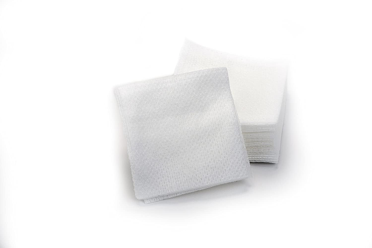 CAROLINA COTTON 100% Cotton Wipes - 2"x2" Facial Wipes, 200ct