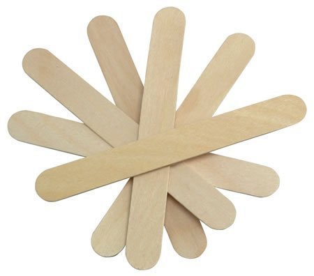 Mr. Pen- Craft Sticks, Jumbo Popsicle Sticks, 100 Pack, 5.75 inch, Large  Popsicle Sticks, Large Craft Sticks, Large Waxing Sticks, Wood Sticks for