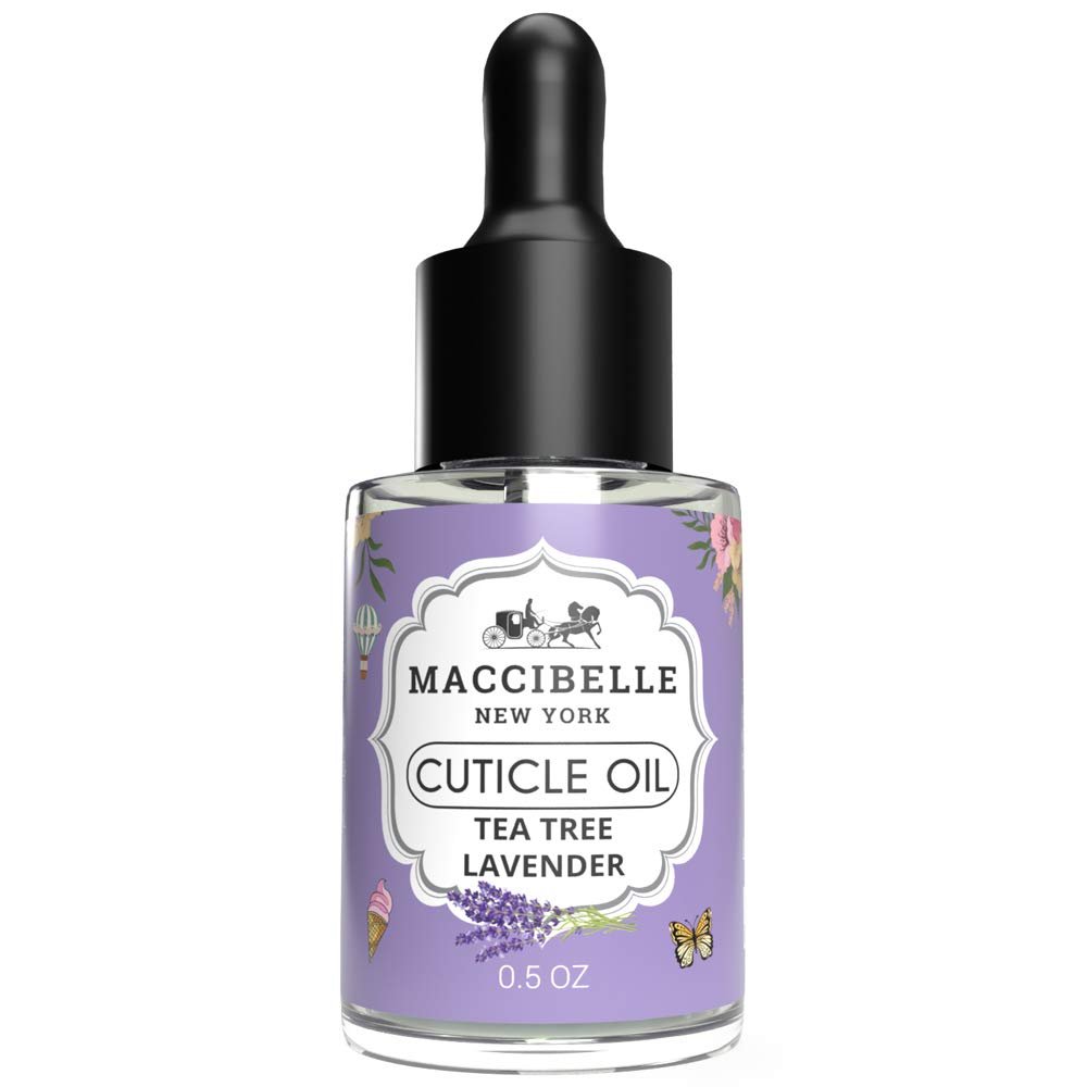 Maccibelle Cuticle Oil Set of 3 Oil Flavors, Help to Heals Dry Cracked Cuticles