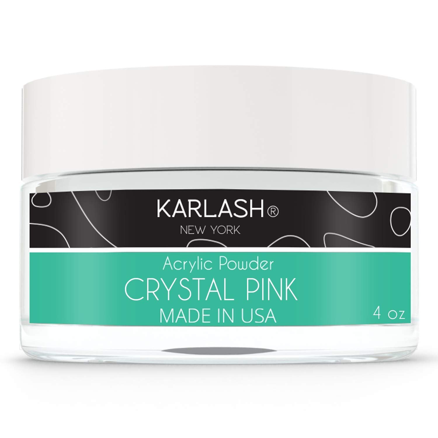 Karlash Professional Acrylic Powder Crystal Pink 4 oz