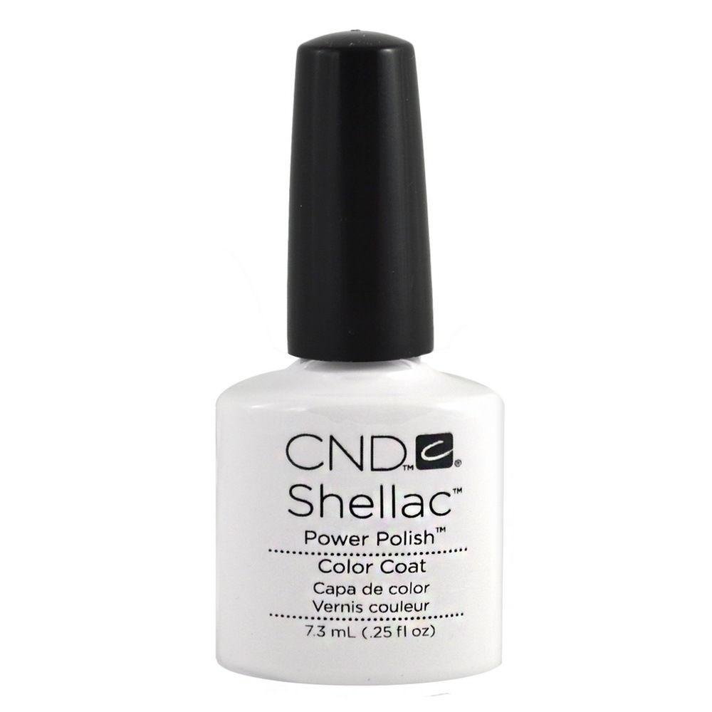 CND Creative Nail Design Shellac UV Color Coat Cream Puff 0.25 oz