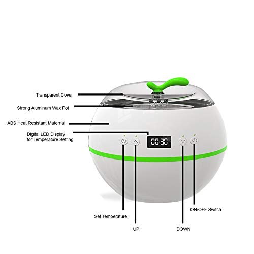 Karlash New Warmer Waxing Professional Digital Wax Warmer for Full Body Hair Rem