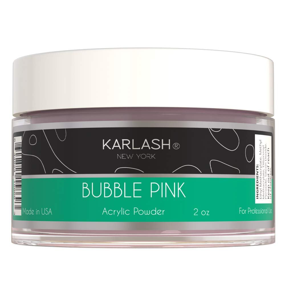 Karlash Professional Acrylic Powder Bubble Pink 2 oz