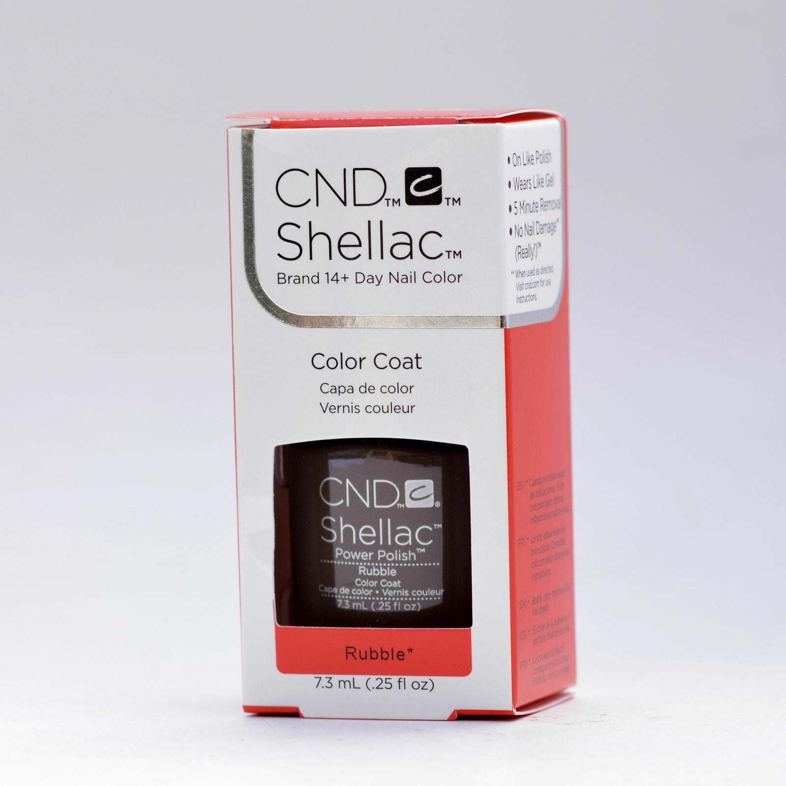 CND Shellac UV Color Coat Rubble .25oz