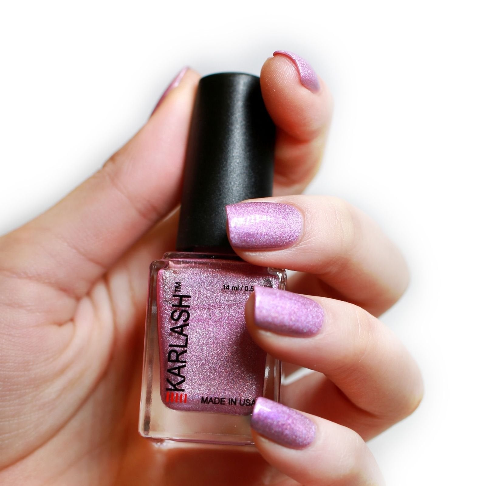 Karlash Halo Hues Holographic Nail Polish #566 Naked Party