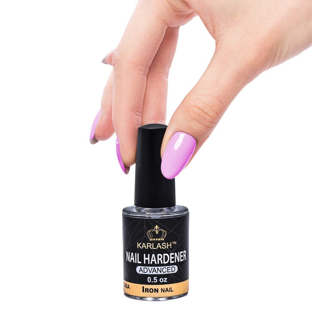 Karlash Nail Hardener Advanced Formula Iron Nail Strong and Growth 0.5 oz