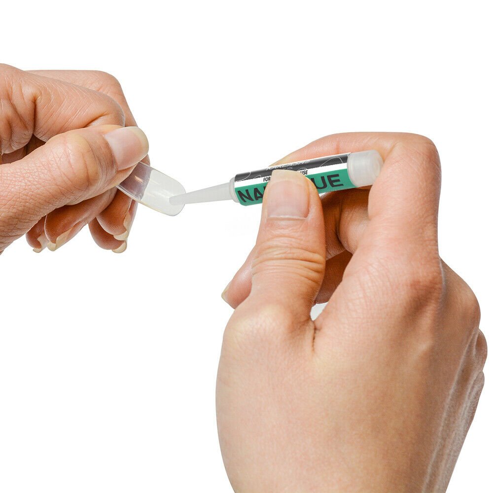 100 PCS Karlash Nail Tip Glue Adhesive Bond For Acrylic Nails Tips & Fake Nail A
