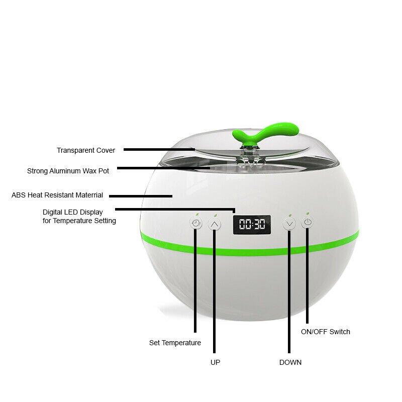 Karlash New Warmer Waxing Professional Digital Wax Warmer for Full Body Hair Rem
