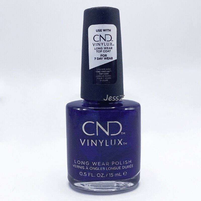 CND Vinylux Nail Polish Crystal Alchemy Collection #332 Sassy Sapphire 0.5 oz