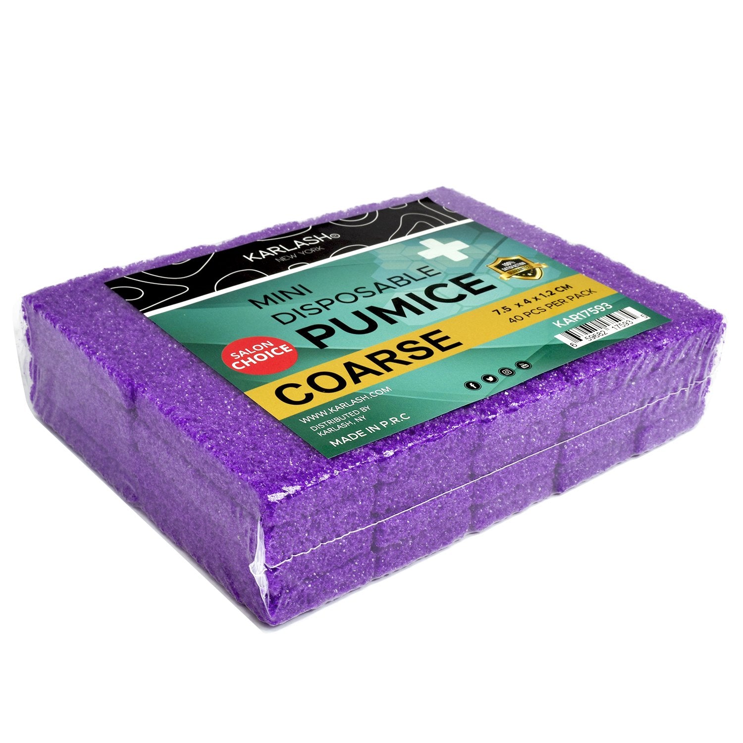 Karlash Mini Disposable Pumice COARSE Remove Hard Callused Skin