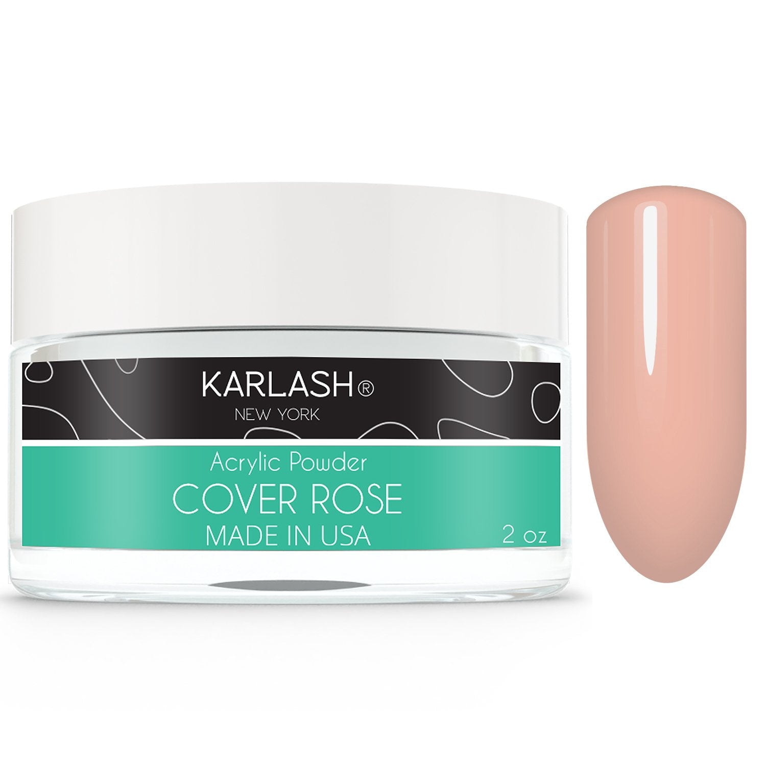 Karlash Professional Acrylic Powder Cover Rose 2 oz
