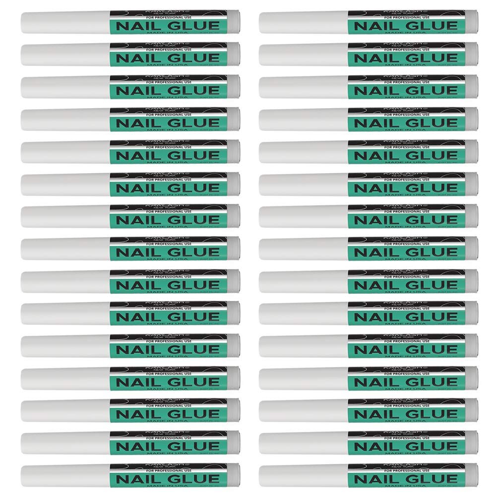 30 PCS Karlash Nail Tip Glue Adhesive Bond For Acrylic Nails Tips & Fake Nail Ar