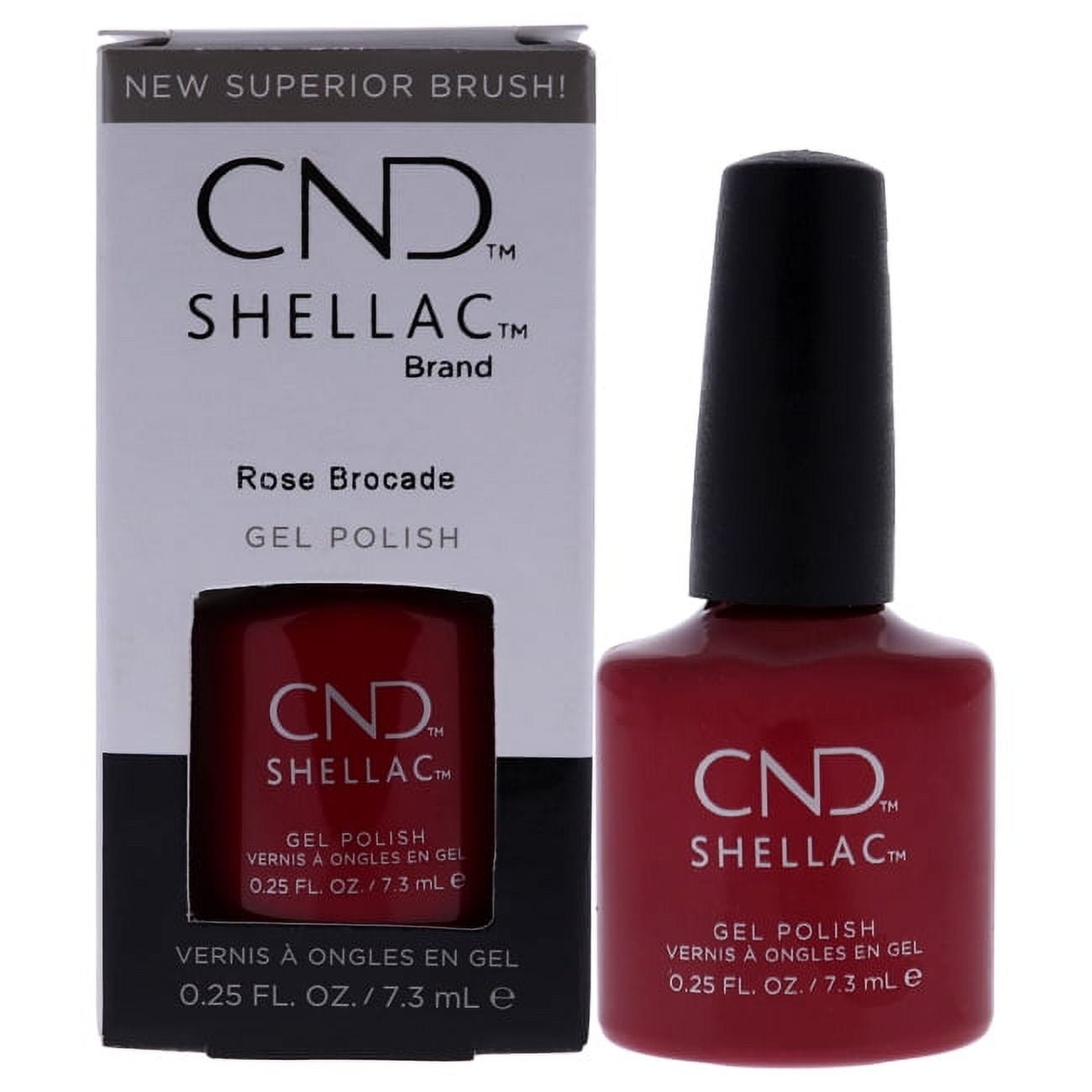 CND Shellac, Rose Brocade Color Code, 0.25 fl oz