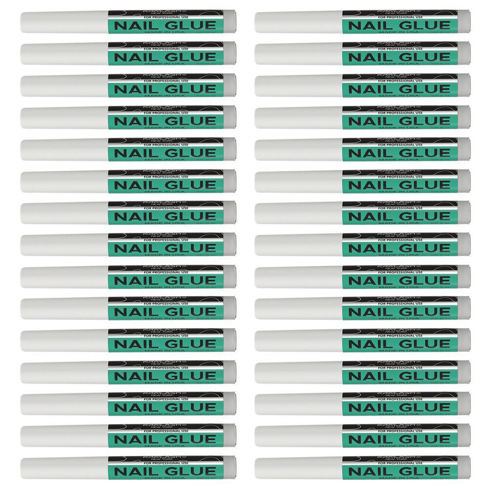 30 PCS Karlash Nail Tip Glue Adhesive Bond For Acrylic Nails Tips & Fake Nail Ar