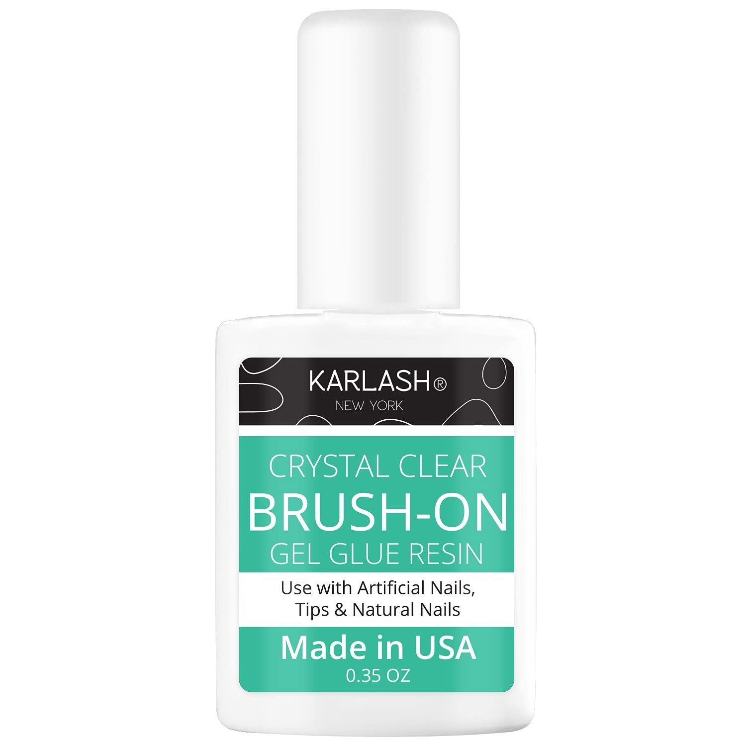 Karlash Karlash Professional Dip System Crystal Clear Brush On gel glue resin