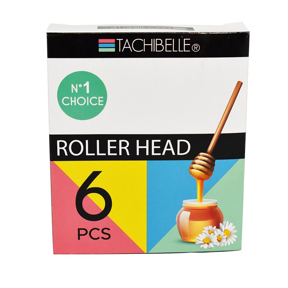 Tachibelle Leg Large Roller Head Imported from Italy Waxing Refill Wax (Pack of 6)