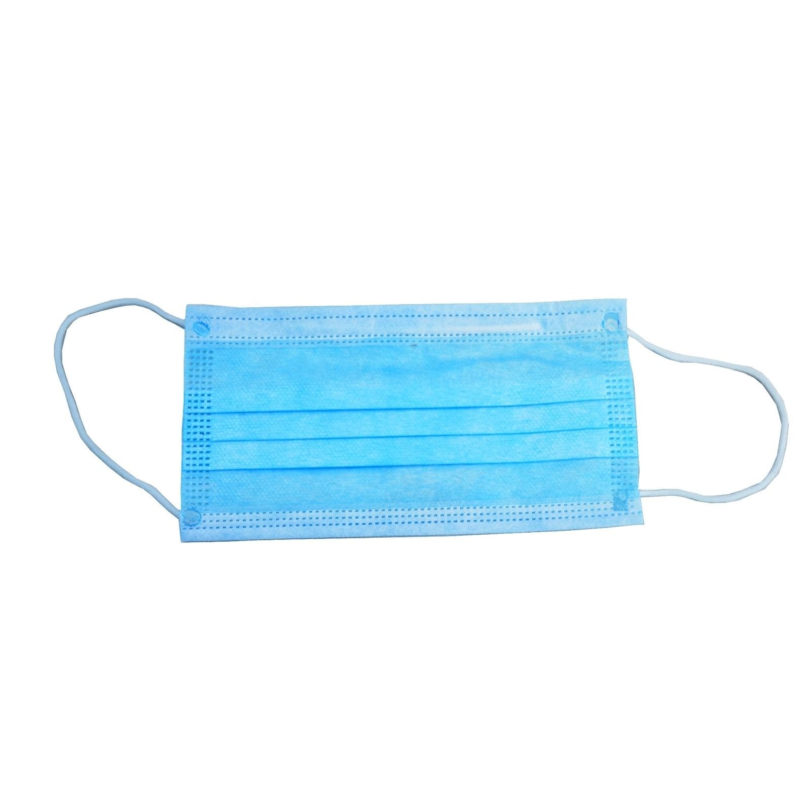 Karlash Four Layer 4-Ply Disposable Earloop Face Mask Filter Antivirus Bacteria Blue - 50 Pieces