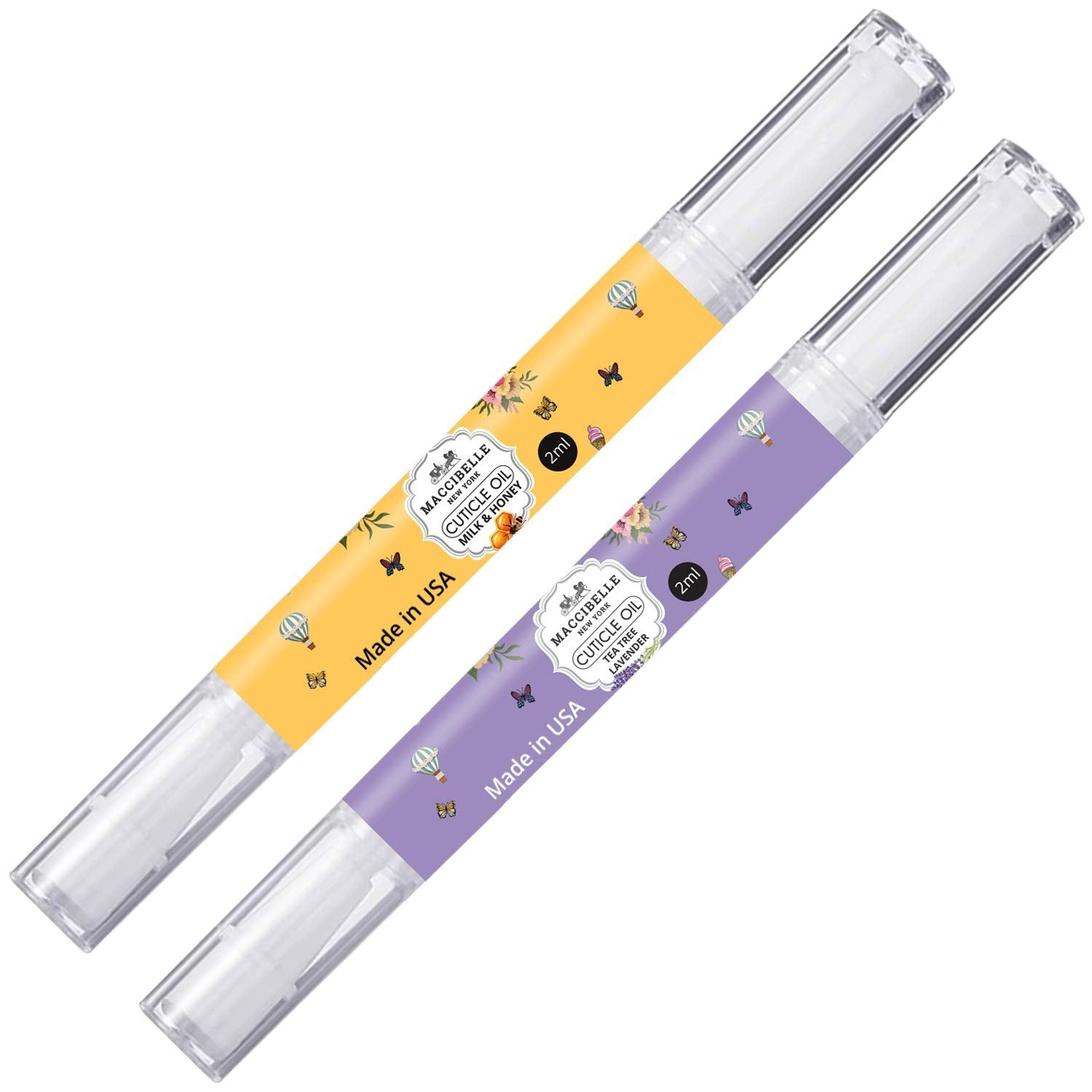 Maccibelle Pure Cuticle & Nail Oil Pen 2ml Heals Dry Cracked Cuticles