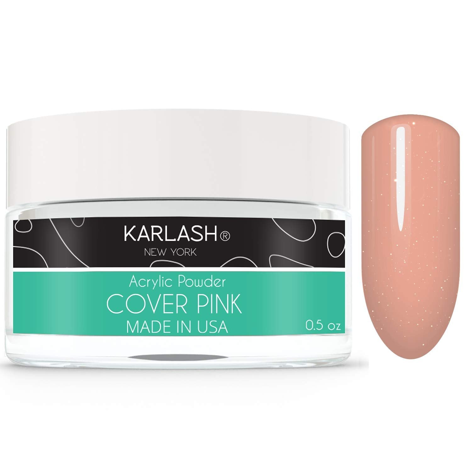 Karlash Professional Acrylic Powder Cover Pink 0.5 oz