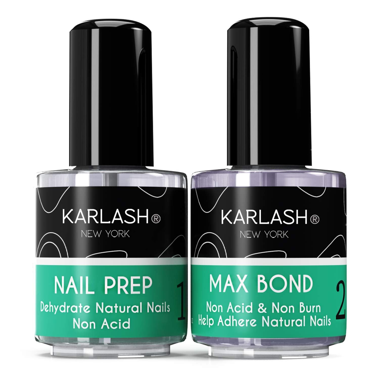 Karlash Professional Nail Prep Bond Primer & Prep dehydrate 0.5 oz Help Adhere Natural Nails Non Acid