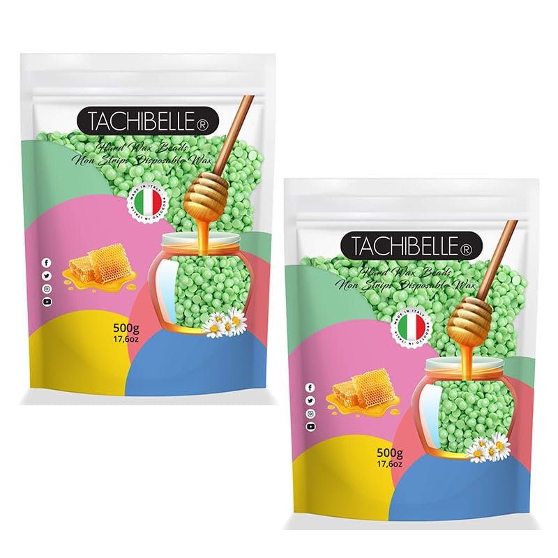 Tachibelle Bead Hard Wax 500g Lime Scent