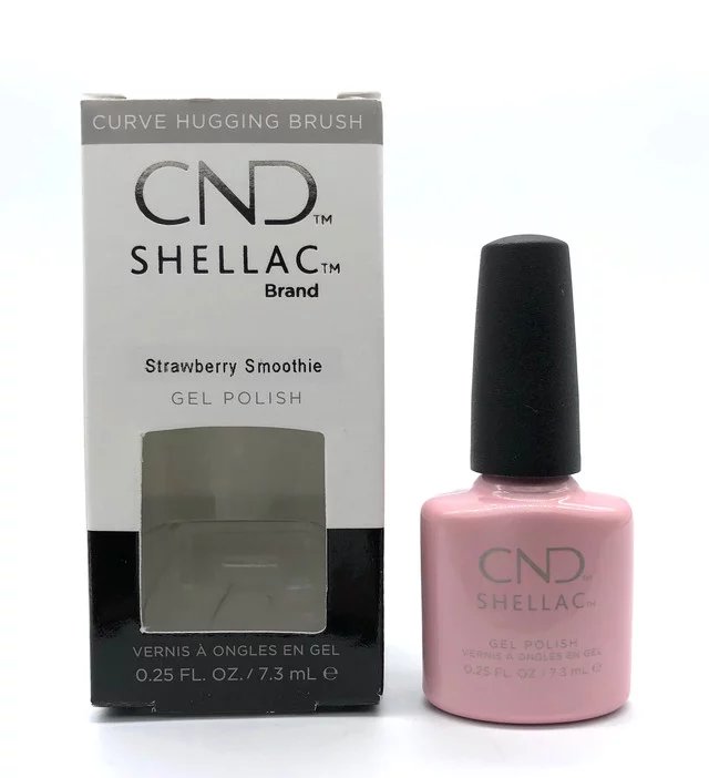 CND Shellac Gel Polish Strawberry Smoothie 0.25oz