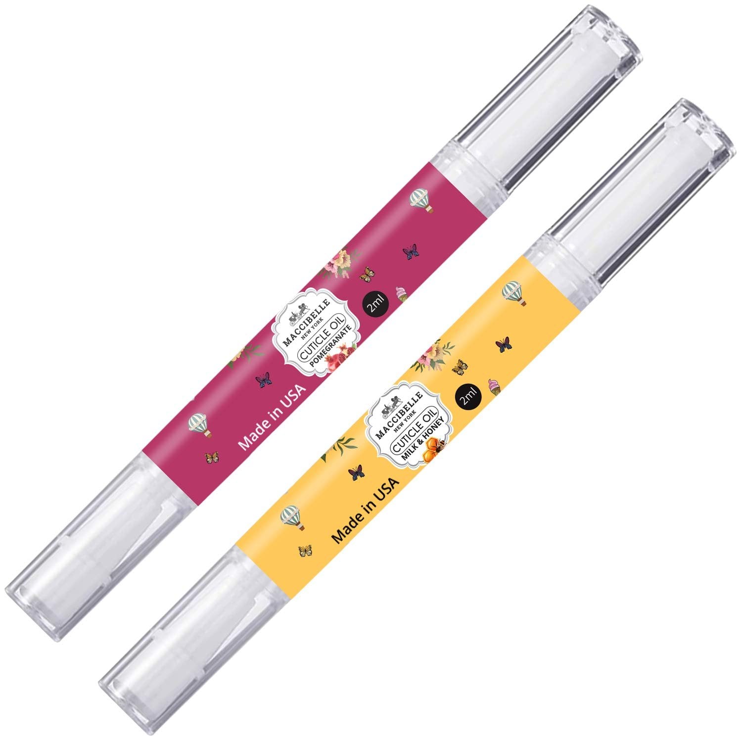 Maccibelle Pure Cuticle & Nail Oil Pen 2ml Heals Dry Cracked Cuticles