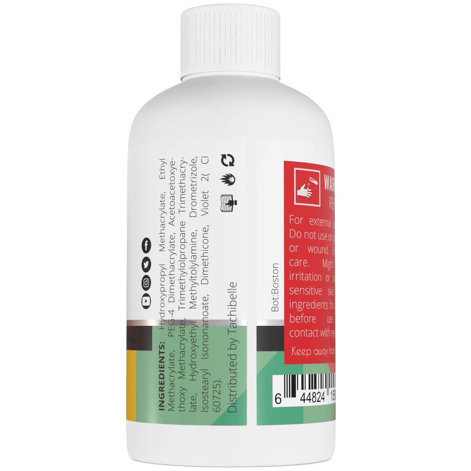 Tachibelle Professional Acrylic Liquid Monomer MMA FREE for Doing Acrylic Nails, MMA free, Ultra Shine and Strong Nail Made in USA 8 OZ