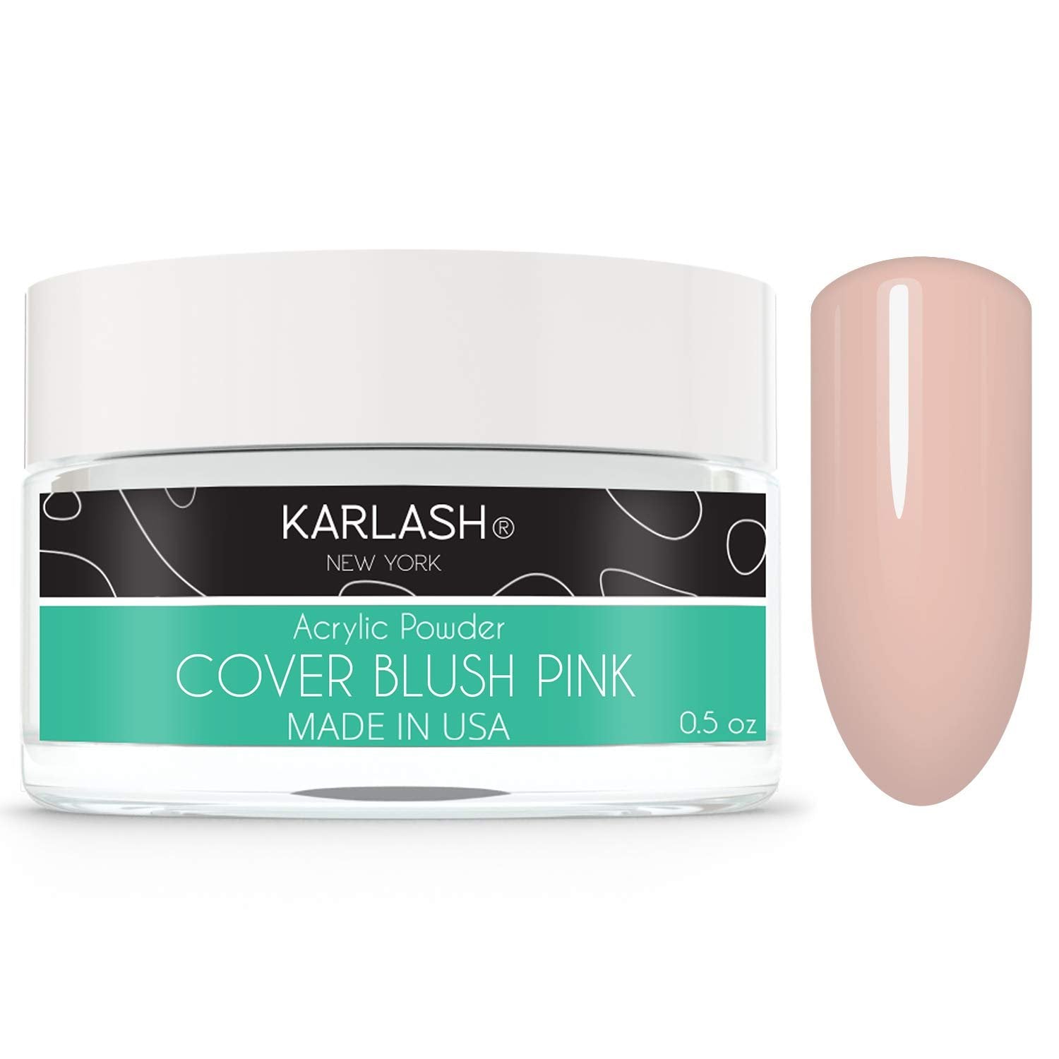 Karlash Professional Acrylic Powder Cover Blush Pink 0.5 oz