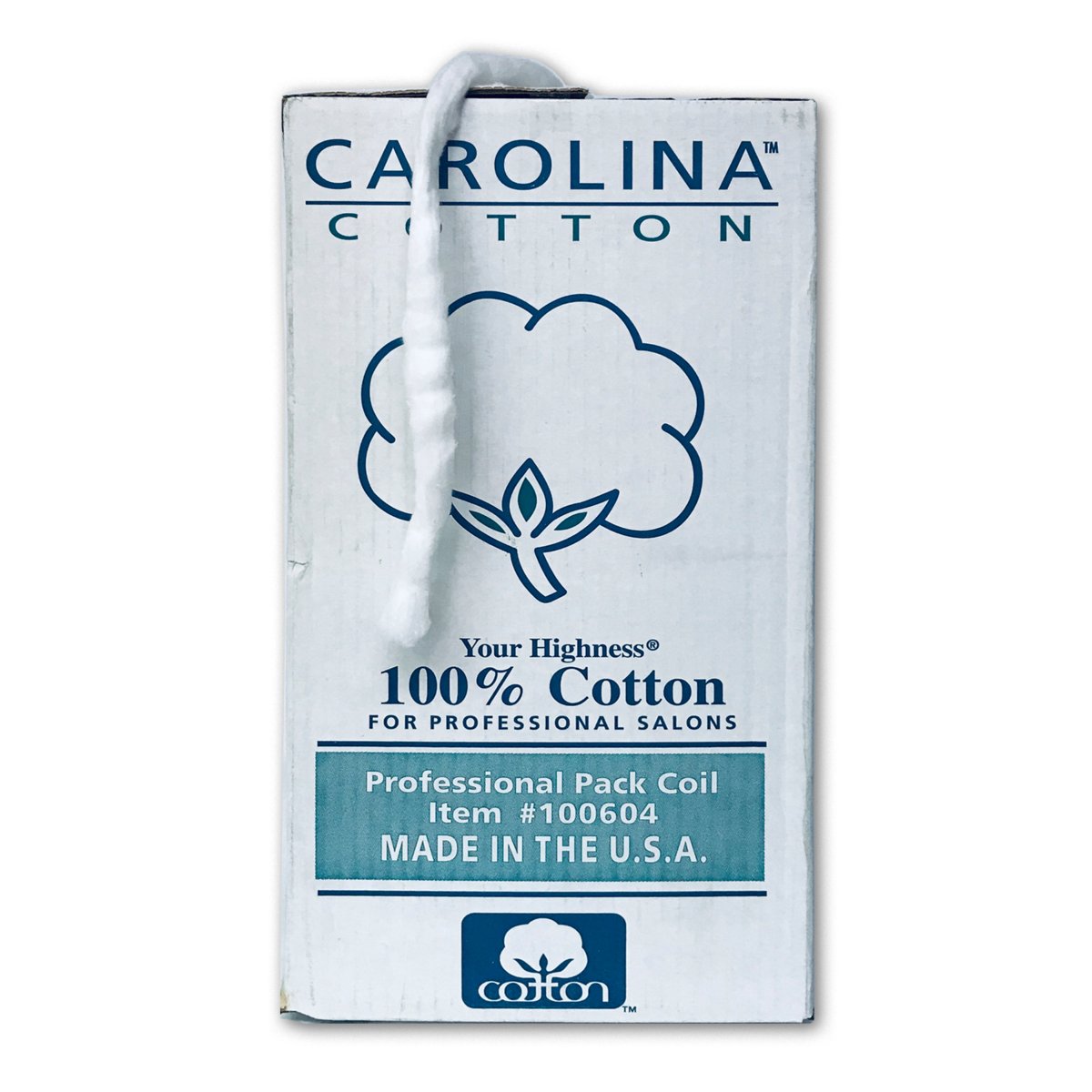 Carolina Cotton Pro 100% Cotton Professional Pack Coil (1 Box)