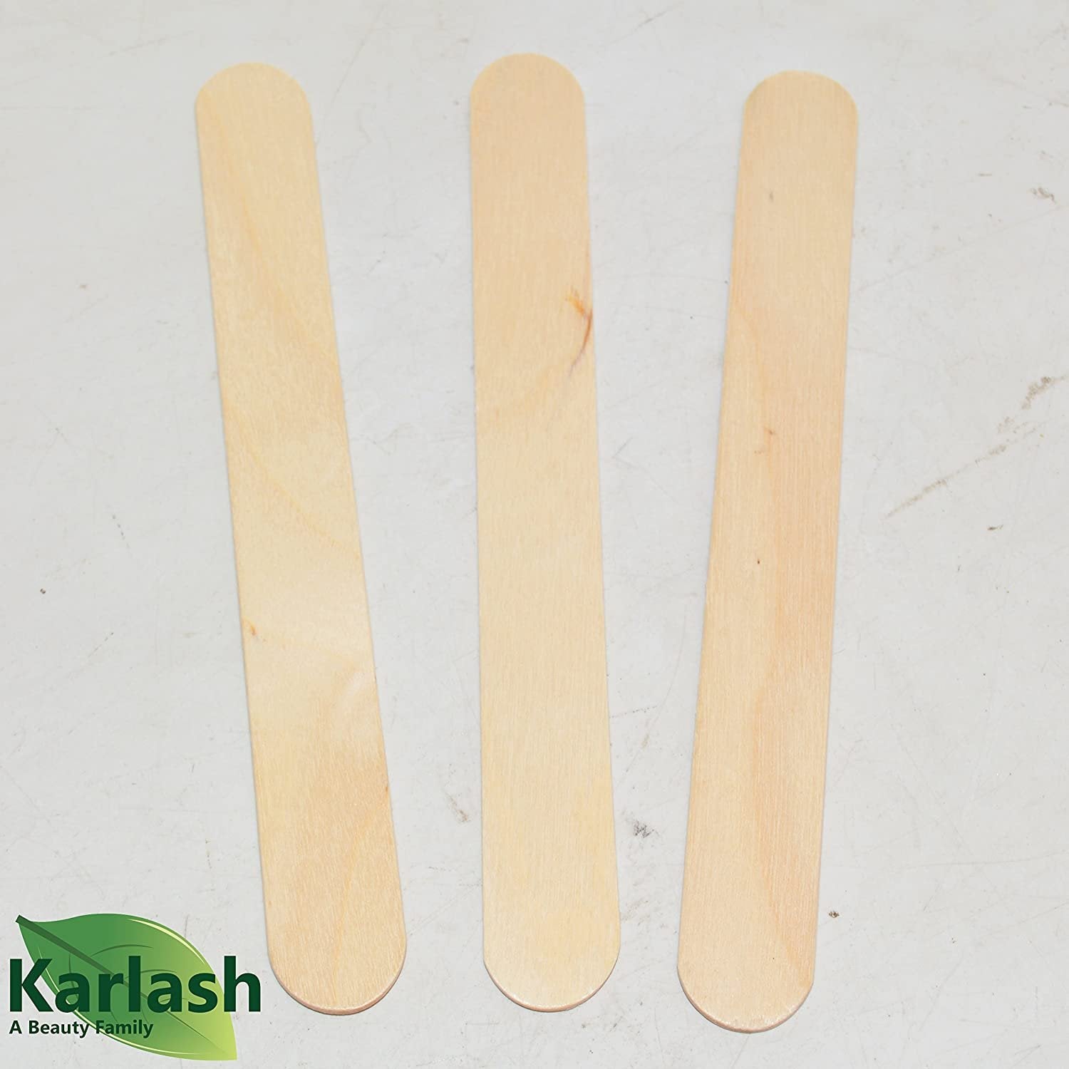 Karlash Jumbo craft sticks 6 length (Pack of 100)