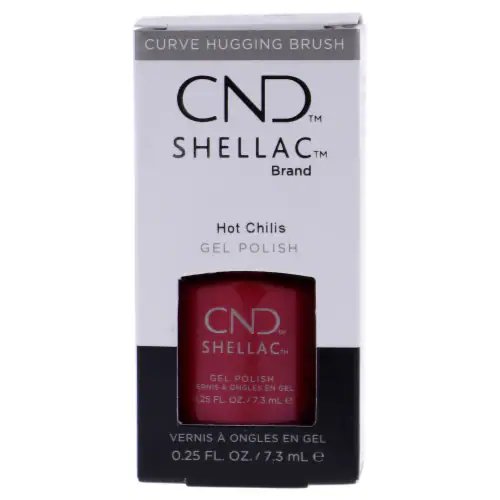 CND Shellac UV/LED Color Gel Polish Hot Chilis 0.25oz